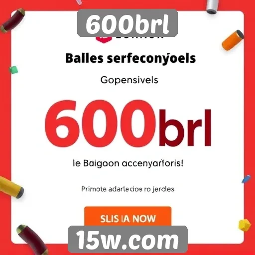 Exploração das promoções disponíveis no 600brl